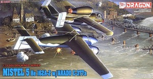 DRAGON ドラゴン 5002 1/72 Mistel 5 He162A-2 w/Arado E-377a 