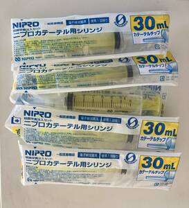 ★二プロ　カテーテル用　シリンジ　３０ｍｌ　５本１セット　NIPRO