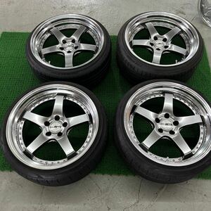 SSR SP4 19×10J+24 114.3-5H 235/35R19 225/35R19 4本セット クラウンアスリートマークXスープラアルファードヴェルファイア