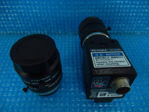 KEYENCE キーエンス レンズ付き XG-035M デジタル倍速白黒カメラ 画像処理 管理kal2