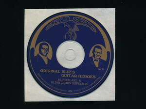 ☆BLIND BLAKE & BLIND LEMON JEFFERSON☆ORIGINAL BLUES GUITAR HEROES☆bsr Blues & Soul Records no.50(2003年4月号)付録CD☆P-Vine☆