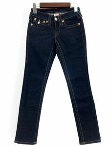 TRUE RELIGION トゥルーレリジョン デニムパンツ size23/紺 ■■ ☆ ebb3 レディース