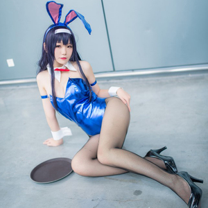 コスプレ衣装 ハロウィン衣装 レオタード　PU合成革　Bunny仮装「To LOVEる」霞ヶ丘詩羽　バニーガール　ウサギガール　2色選択可　セット