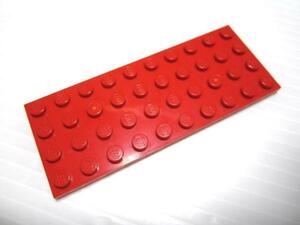 レゴ★赤色の４×１０プレート(中古品)