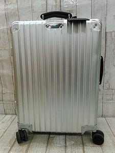 He1165-182♪【120】RIMOWA リモワ スーツケース シルバー GMBH RICHARD BYRD-STR