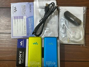 【2台セット】SONY WALKMAN Sシリーズ NW-S754 専用充電ケーブルあり