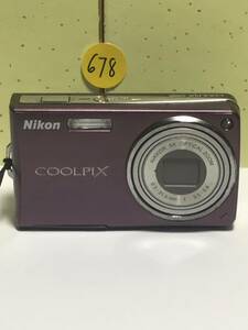 Nikon ニコン COOLPIX S550 コンパクトデジタルカメラ 5xWIDE OPTICAL ZOOM 10.0 MEGA PIXELS 