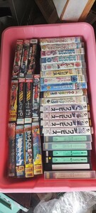 VHS ビデオテープ　アニメ　30本　まとめて　ワンピース　アンパンマン　仮面ライダー　ロボタック　仮面ライダーBLACK　おばけのQ太郎