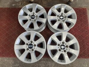 BF5564■16インチアルミホイール　4本価格　BBS　送料無料 16×7J +34 5穴 PCD120 ハブ径73㎜ 送料無料 205/55R16 225/50R16 225/55R16 BMW