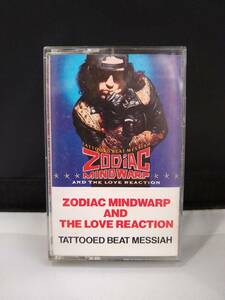 C6077　カセットテープ　Zodiac Mindwarp And The Love Reaction　ゾディアックマインドワープ　Tattooed Beat Messiah