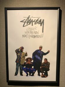 A TRIBE CALLED QUEST STUSSY A4 ポスター 額付 ⅱ