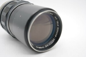 【動作品】ミノルタ MC TELE ROKKOR-PF 135mm F2.8 SRマウント 単焦点レンズ オールドレンズ 3500-5000