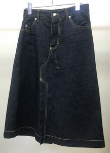 AW1999 HUSSEIN CHALAYAN DENIM SKIRT 初期 フセインチャラヤン デニム スカート