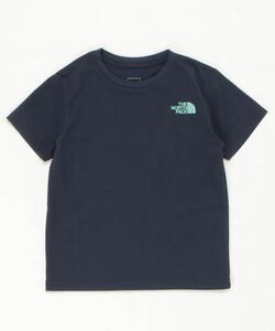 「THE NORTH FACE」 「KIDS」半袖Tシャツ 100 ネイビー キッズ