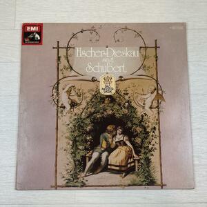 さ474　LP レコード Dieskau「Fischer-Dieskau singt Schubert」