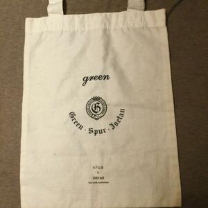 SPUR 付録 green × ISETAN × SPUR オリジナルトート