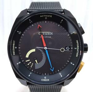 CITIZEN シチズン W510-T025366／0420***** Eco-Drive Riiiver エコ・ドライブ・リィイバー ソーラー 腕時計 箱あり