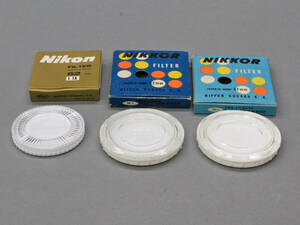 【66】 ニコン Nikon フィルター　ケースのみ　3個　セット