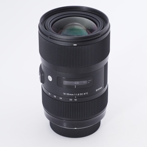 【難あり品】SIGMA シグマ 18-35mm F1.8 DC HSM Art A013 PENTAX Kマウント APS-C/Super35.#9237