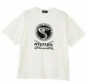 ヒステリックグラマー HYSTERIC GLAMOUR COBRA コブラ Tシャツ HGAS アフタースクール 完売廃盤品モデル ホワイト Lサイズ 新品未開封