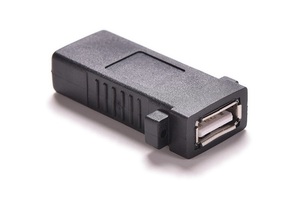 2個セット USB2.0 パネル取り付け用コネクター 送料120円 （電源 増設 充電 ソケット アダプター 延長）