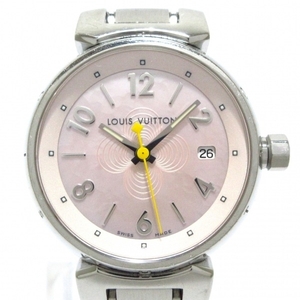 LOUIS VUITTON(ヴィトン) 腕時計 タンブール Q1216 レディース ピンクシェル