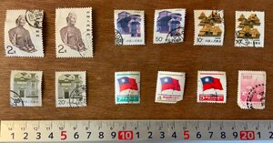 ■送料無料■ 中国人民郵政 中華民国 中国 台湾 朝鮮 切手 郵便切手 スタンプ 消印有 仏像他 印刷物 ●8種12枚 まとめて/くKAら/PA-6657