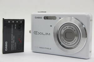 【返品保証】 カシオ Casio Exilim EX-Z77 ホワイト 3x バッテリー付き コンパクトデジタルカメラ s8883