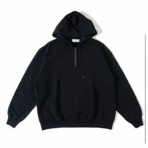 UNIVERSAL PRODUCTS 　Yaah Half Zip Sweat Hoodie ユニバーサルプロダクツ　スウェットパーカー フーディー プルオーバーパーカー SIZE1