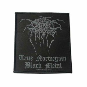 Darkthrone パッチ／ワッペン ダークスローン Black Metal