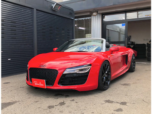 【諸費用コミ】:2013年 アウディ R8スパイダー V10 5.2 FSI クワトロ 4WD Sトロニック・カーボンブレーキ・パ