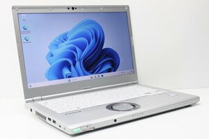 1円スタート ノートパソコン Windows11 Panasonic レッツノート CF-LV7 第8世代 Core i5 SSD256GB メモリ8GB Windows10 14インチ カメラ