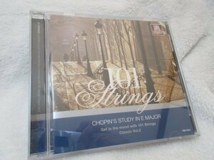 101ストリングス／CHOPIN’S STUDY IN E MAJOR CLASSIC VOL.2 【CD・15曲】101本の弦楽器を中心に打楽器・管弦楽のオーケストラ