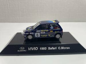 1/64 京商 Subaru VIVIO 1993 Safari C.Mcrae