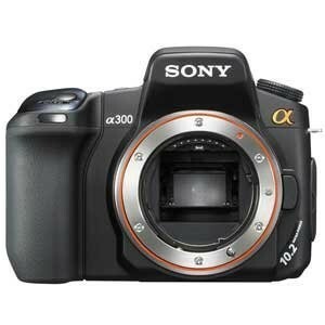 ソニー SONY デジタル一眼レフカメラ α300ボディ ブラック DSLRA300