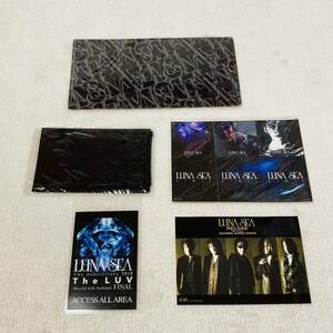 LUNA SEA ファンクラブ SLAVE 特典 ステッカー チケットフォルダー 非売品