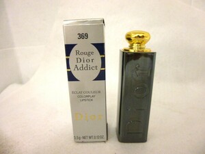 （M40681）未使用 Christian Dior ディオール ルージュ ディオール アディクト 369 口紅 　Addict