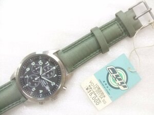 新品1998年希少モデルシチズンオキシークロノグラフクオーツ腕時計定価15000円　Y089