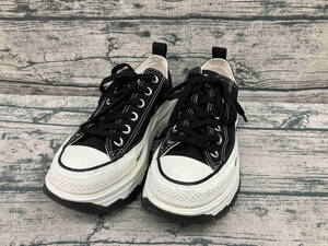 CONVERSE コンバース 1SD477 TREKWAVE OX スニーカー 厚底 24cm ブラック