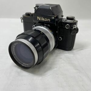 ジャンク/返品不可　カメラ＋レンズ　Nikon f2 フォトミック NIKKOR-Q Auto F3.5 135mm #j02019 j11
