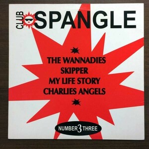 即決NO DISCOカヴァー収録 V.A. / CLUB SPANGLE NUMBER Three 7inch WANNADIES DEPECHE MODEの名曲カヴァー収録 new wave