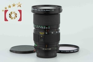 【中古】Canon キヤノン New FD 35-105mm f/3.5