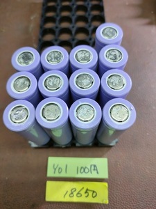 Y01　18650リチウムイオン　単電池 　13本セット！！！