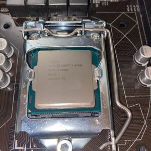 CPU Intel Core i7 4770K＋GTX770＋マザボ＋メモリ8ギガ　セット　ジャンク品につき1円スタート