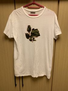 正規 18SS Dior Homme ディオールオム KRIS VAN ASSCHE クリスヴァンアッシュ デザートローズ 薔薇 迷彩 Tシャツ カットソー S