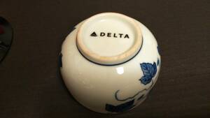 デルタ航空　機内で使用していた湯呑み