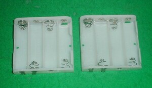 単３電池４本用電池ボックス　（２個セット）