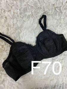 未使用　シャンデール　補正下着　ブラック ブラジャー F70