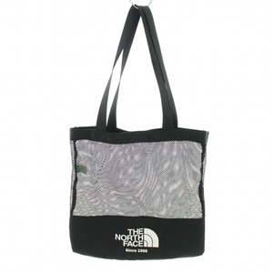 ザノースフェイス THE NORTH FACE ALL MESH SHOULDER BAG トートバッグ ロゴプリント ナイロン 黒 NN2PN12J メンズ レディース