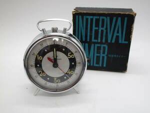 古い　日本製　服部時計店　暗室タイマー　インターバルタイマー　ゼンマイ式　針動きます、音なりました。現状品正常か不明（T0025　